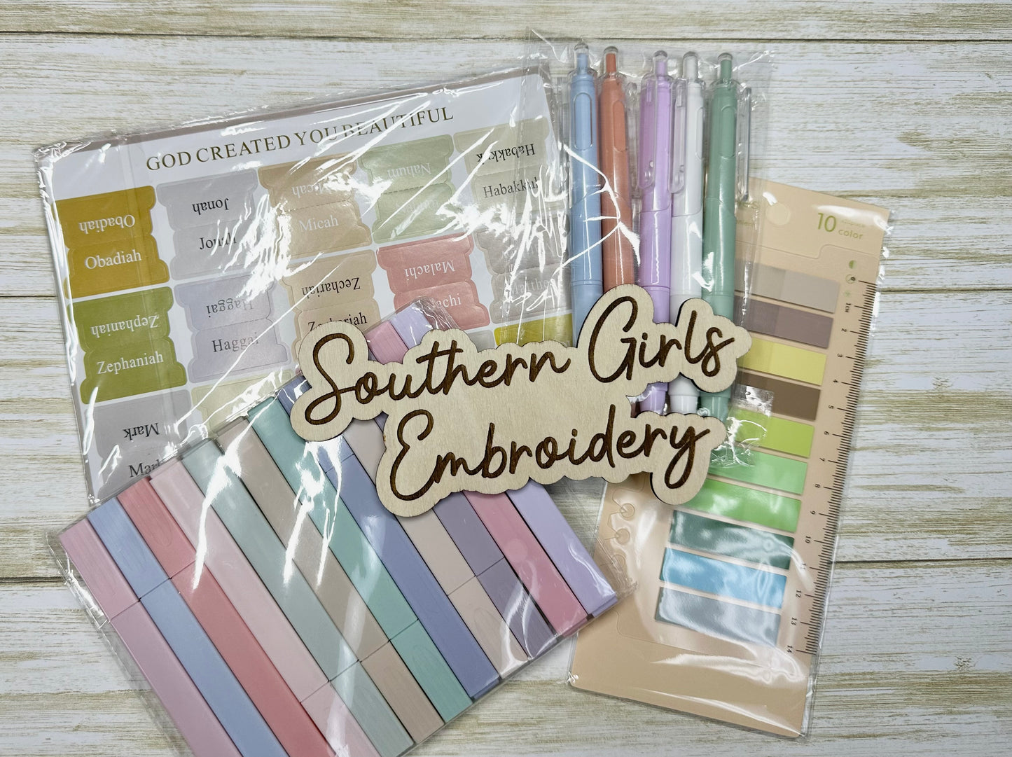 Bible Cover Pen Set