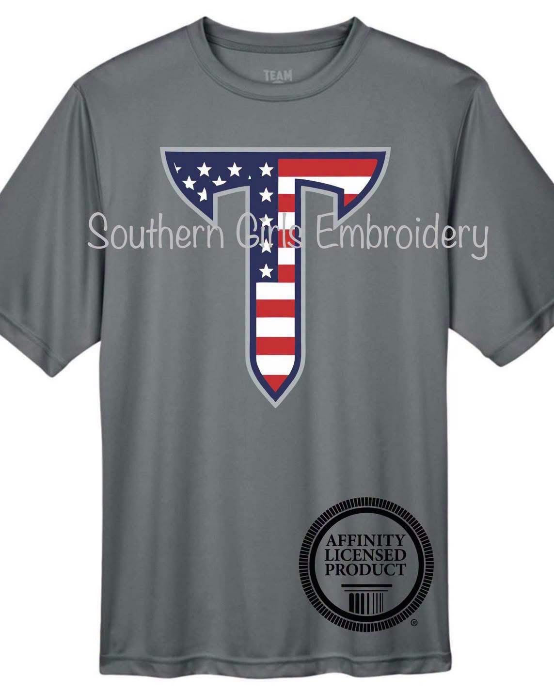 Licensed Troy Power T Patriotic Short Sleeve