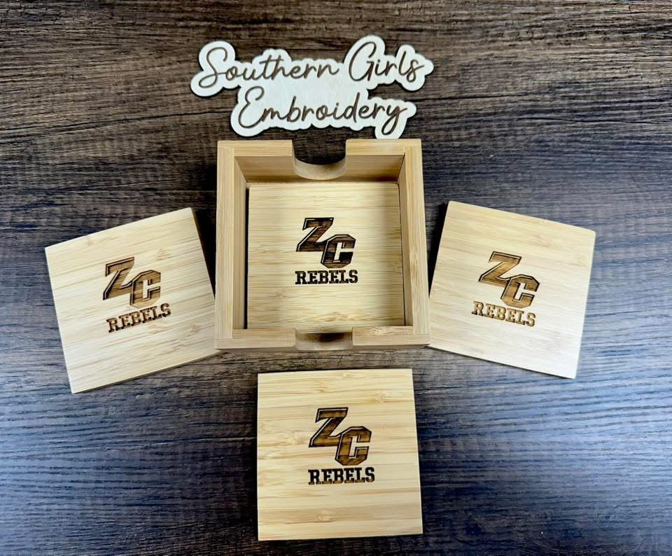 Bamboo Coasters ZC