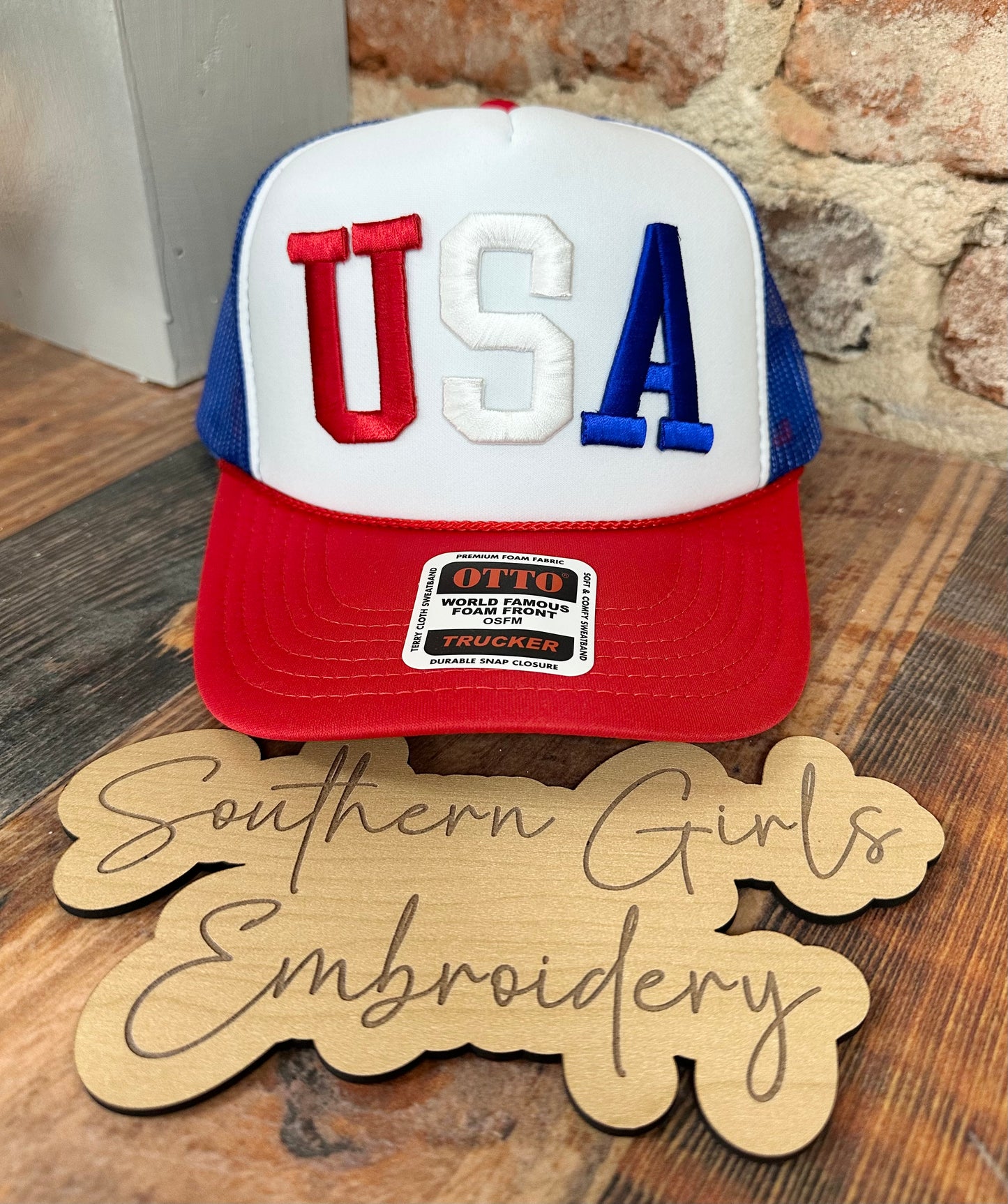 Otto R/W/B USA Patch