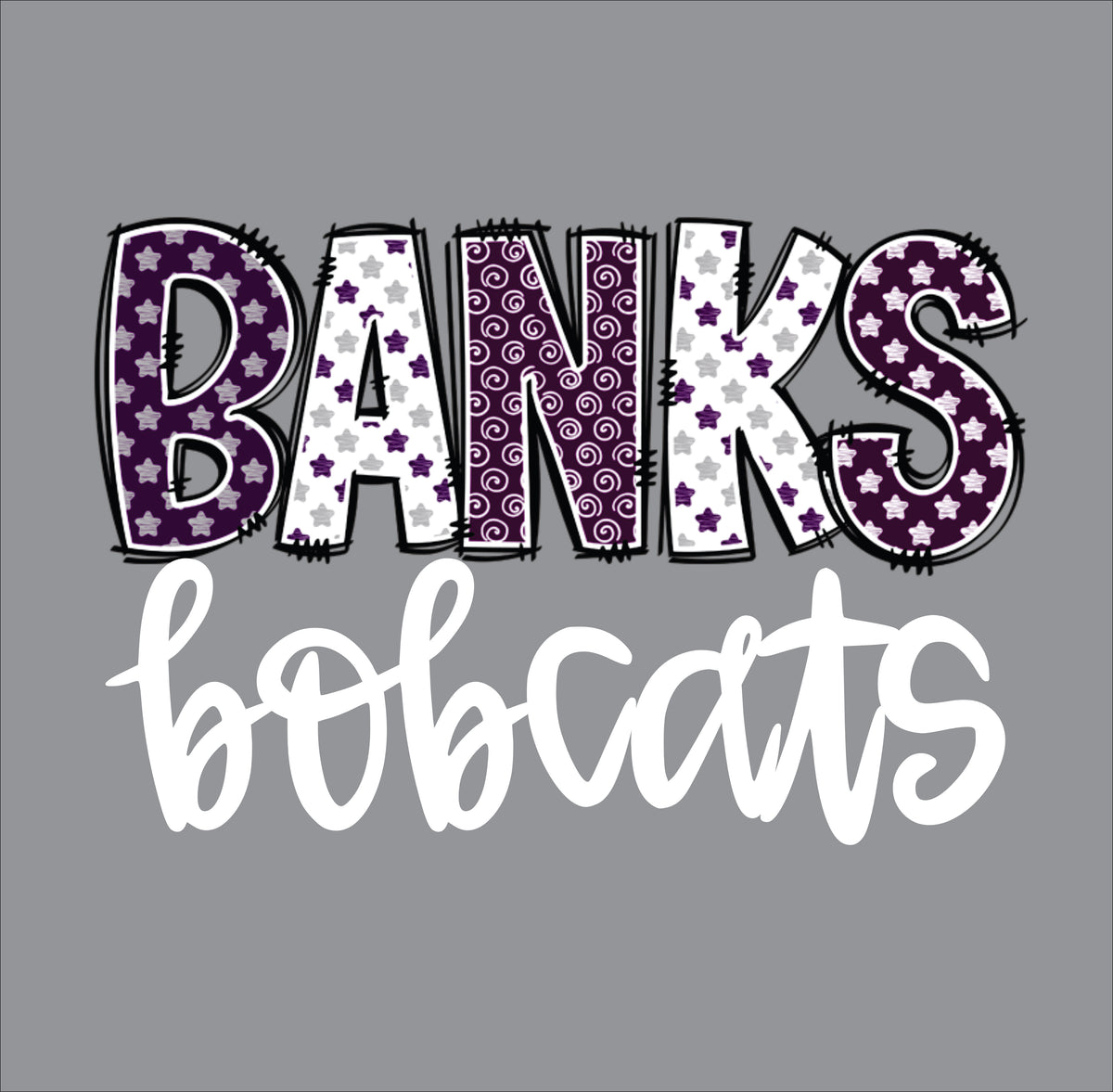 Transfer Banks Bobcats star font