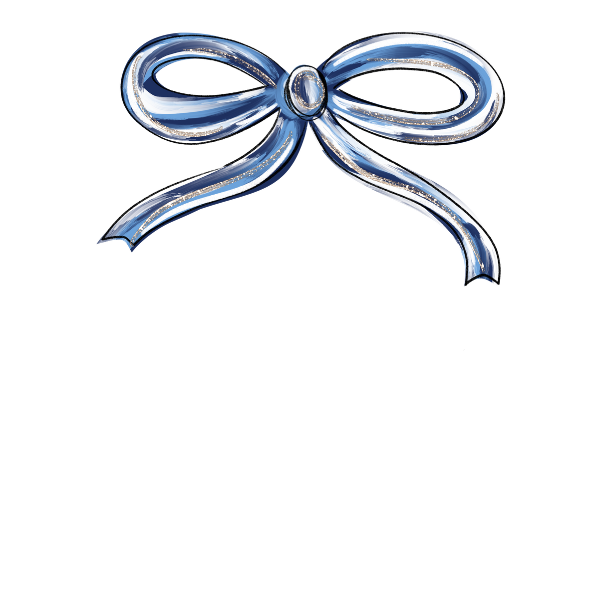 Transfer Warriors Coquette Bow with pocket