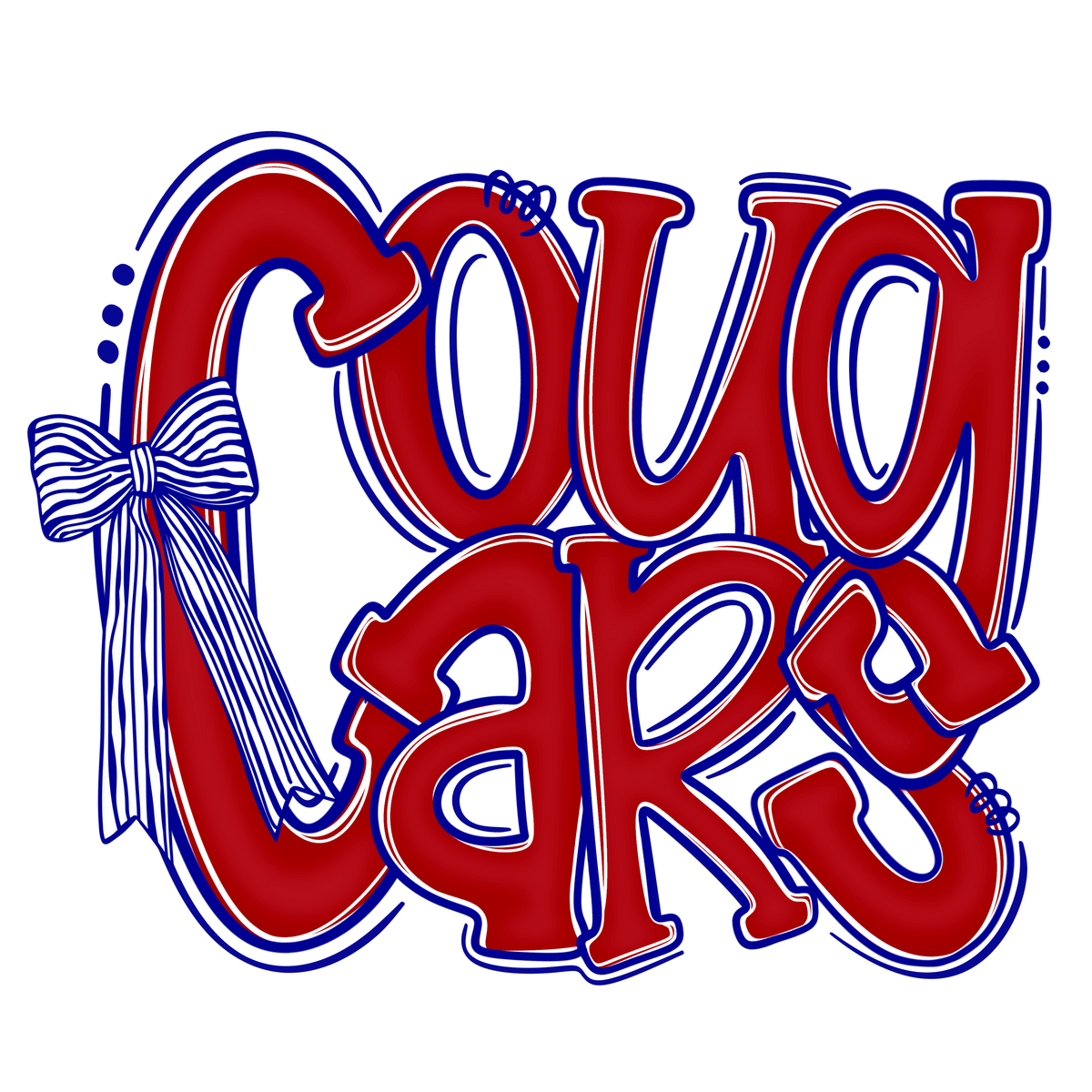 Transfer Cougars Red/Royal