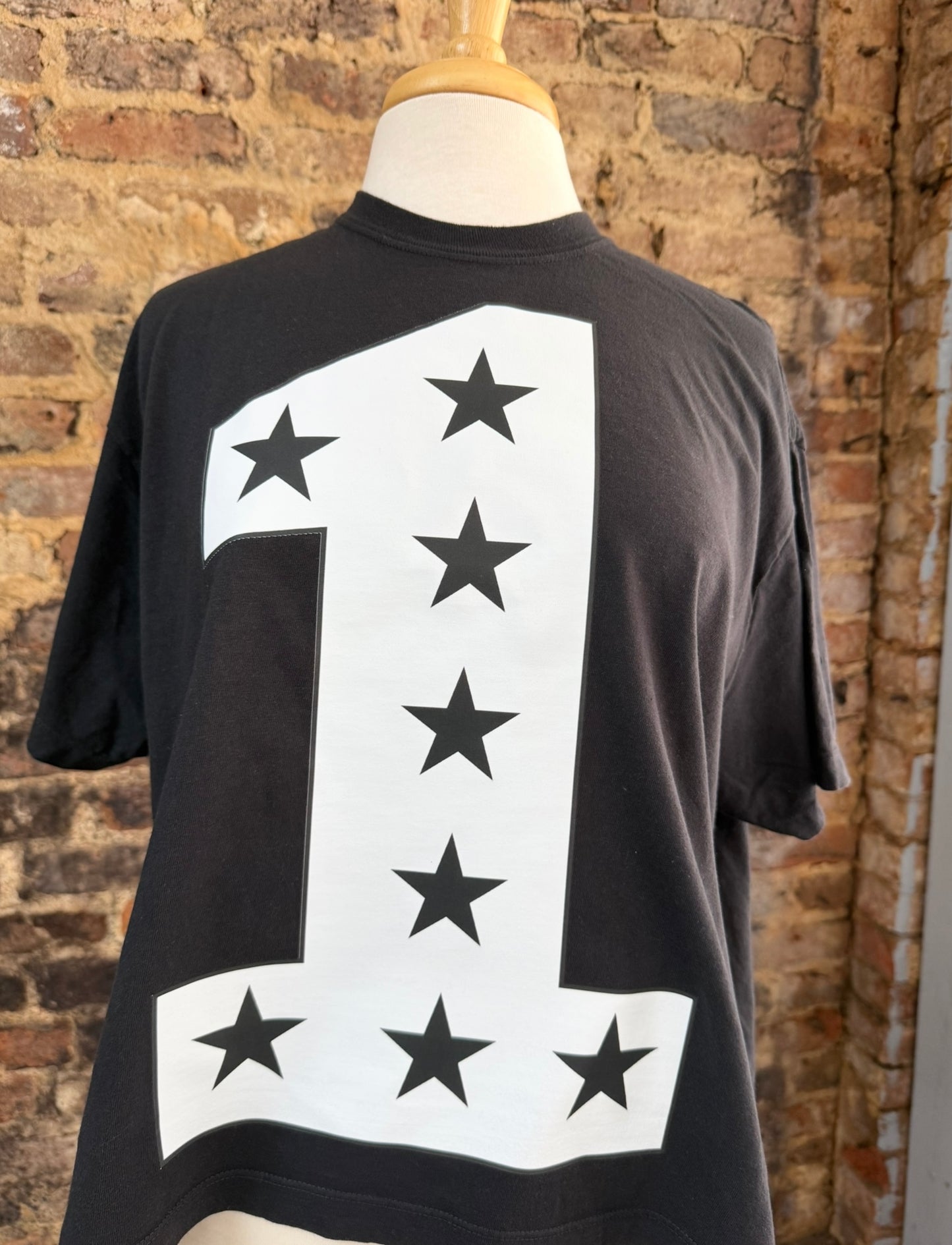 Star Number Oversized Design on Comfort Color
