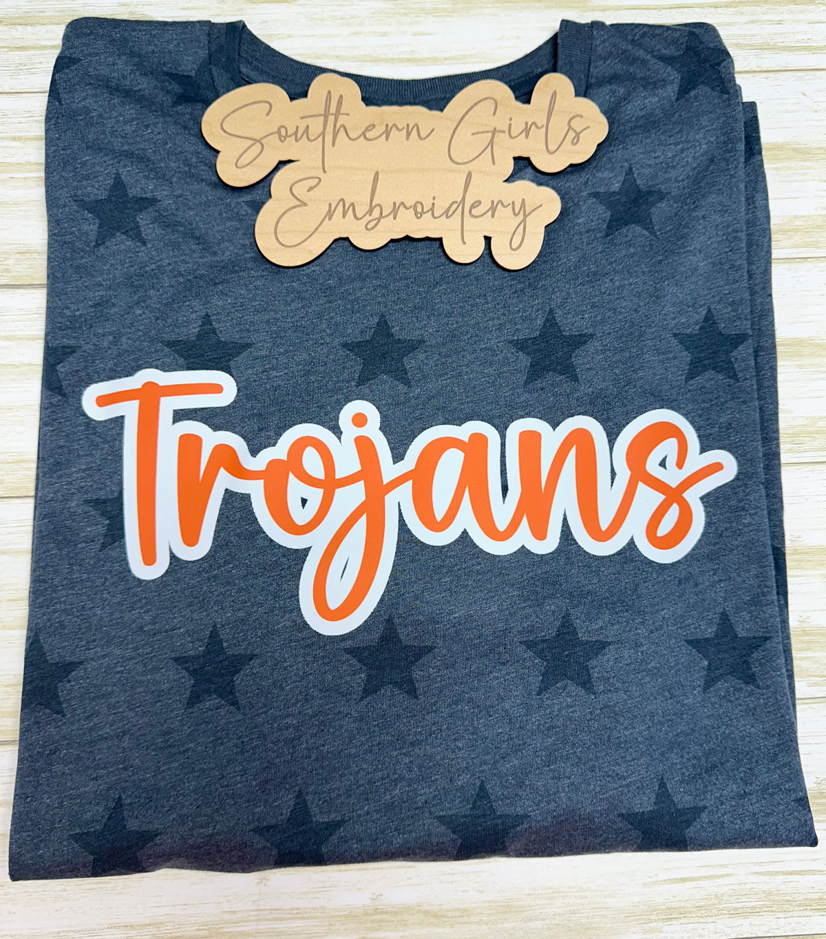 Adult Short Sleeve Star with mascot