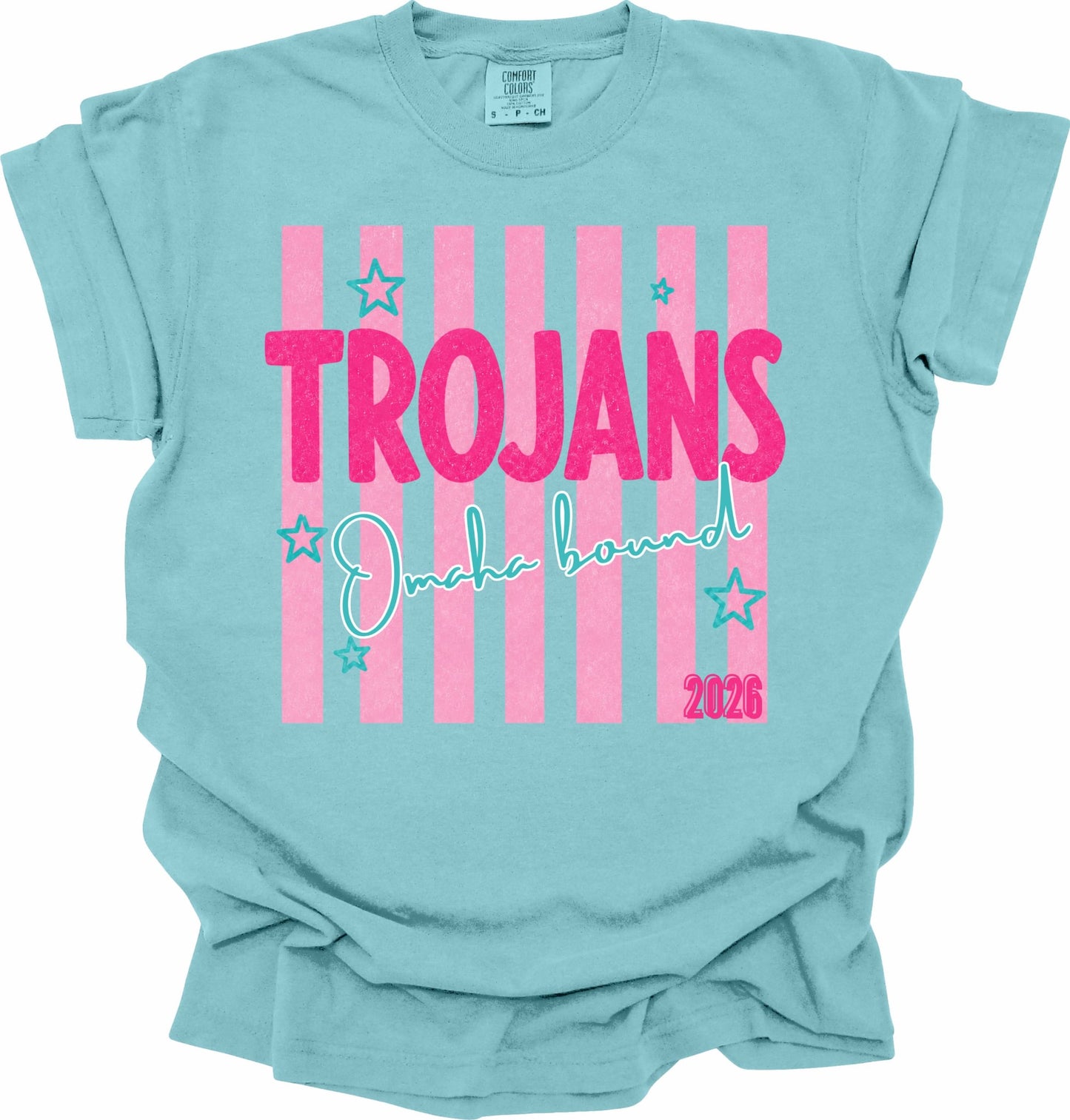 Licensed Troy—Omaha Bound—Comfort Color Short Sleeve