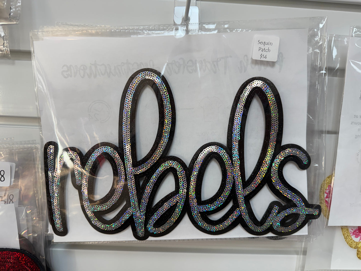 Patch Sequin Rebels