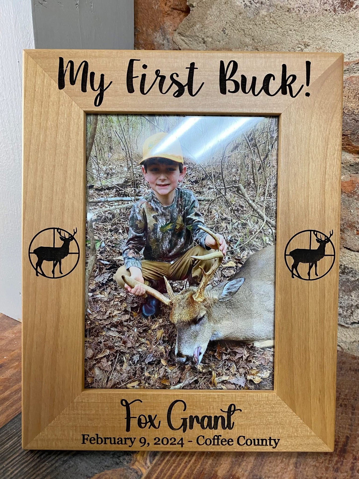 Wooden Frame 5x7 Engraved