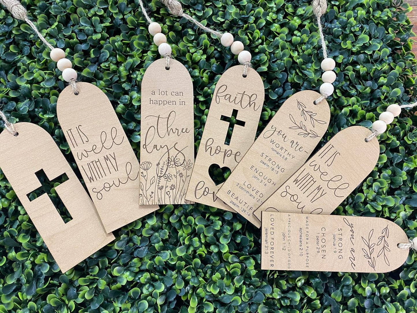 Wooden Bible Bookmark