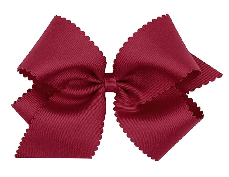 Wee Ones Scalloped Bow