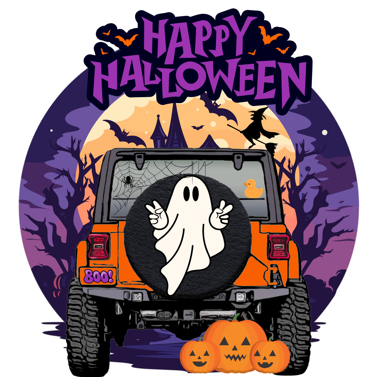 Transfer Jeep Halloween