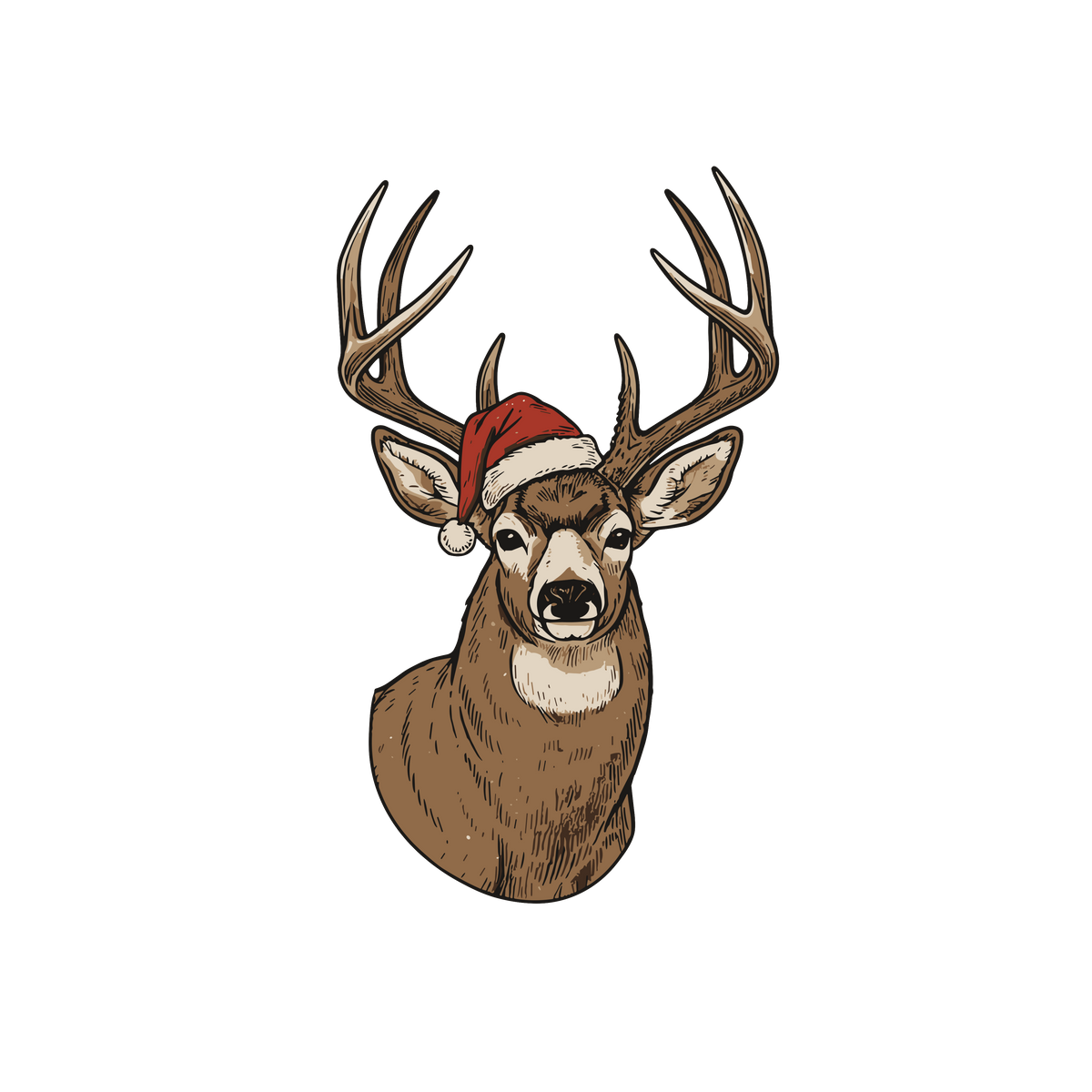 Transfer Deck Halls Bucks with pocket