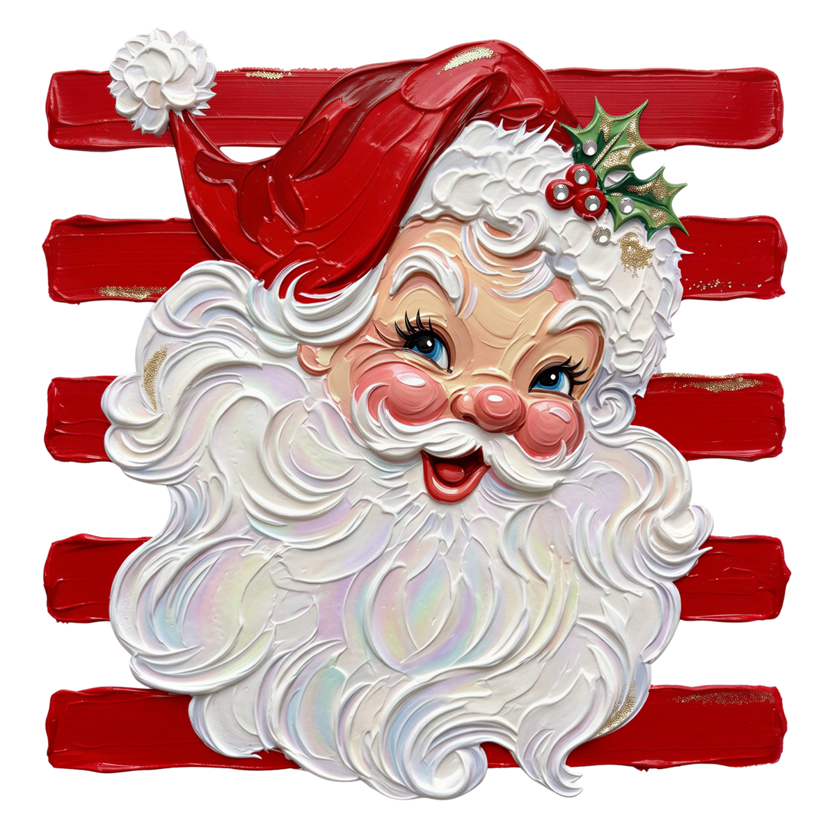 Transfer Santa Stripes