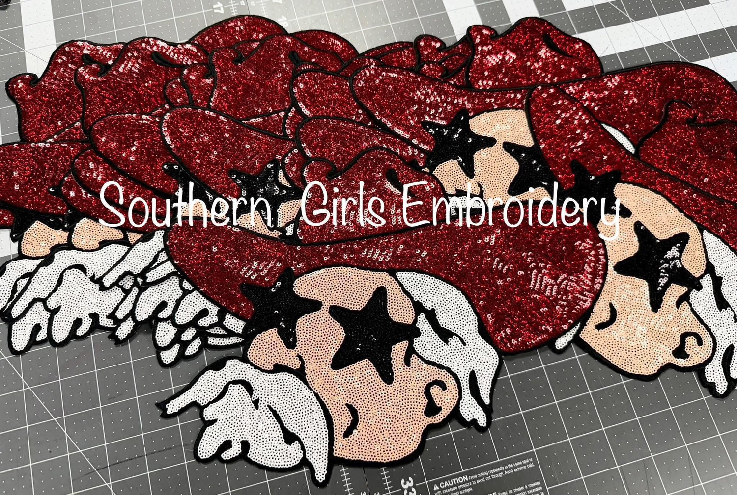 Chenille/Sequin Patches