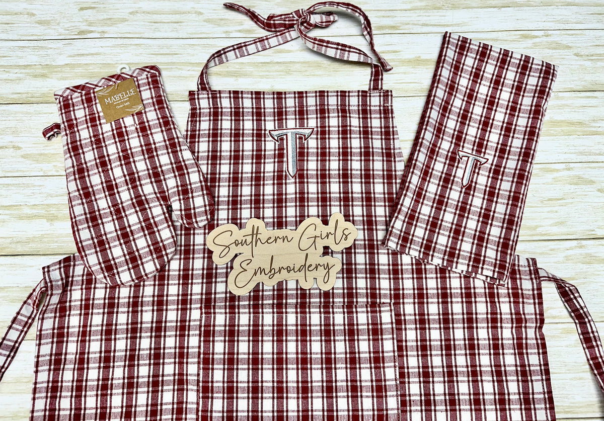 Licensed Troy Apron Set