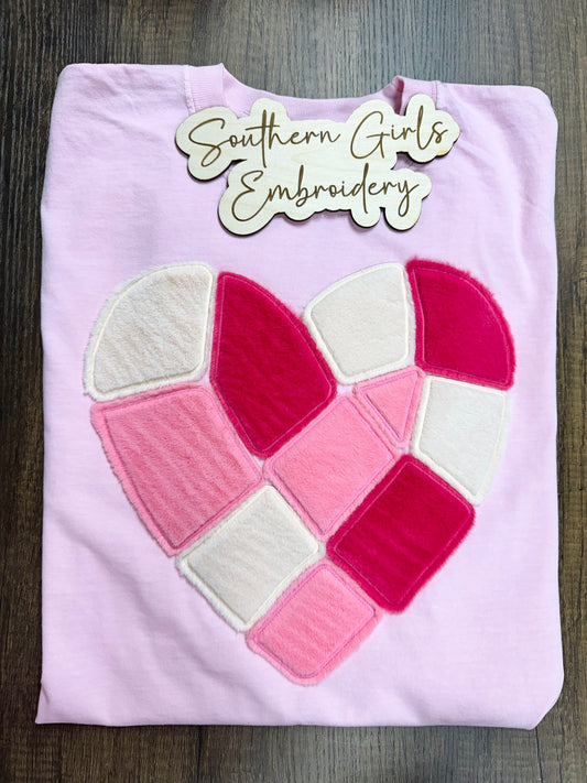 Patch Felt Patchwork Heart