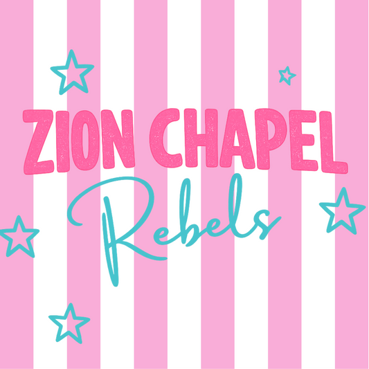 Transfer Stripes Zion Chapel Rebels
