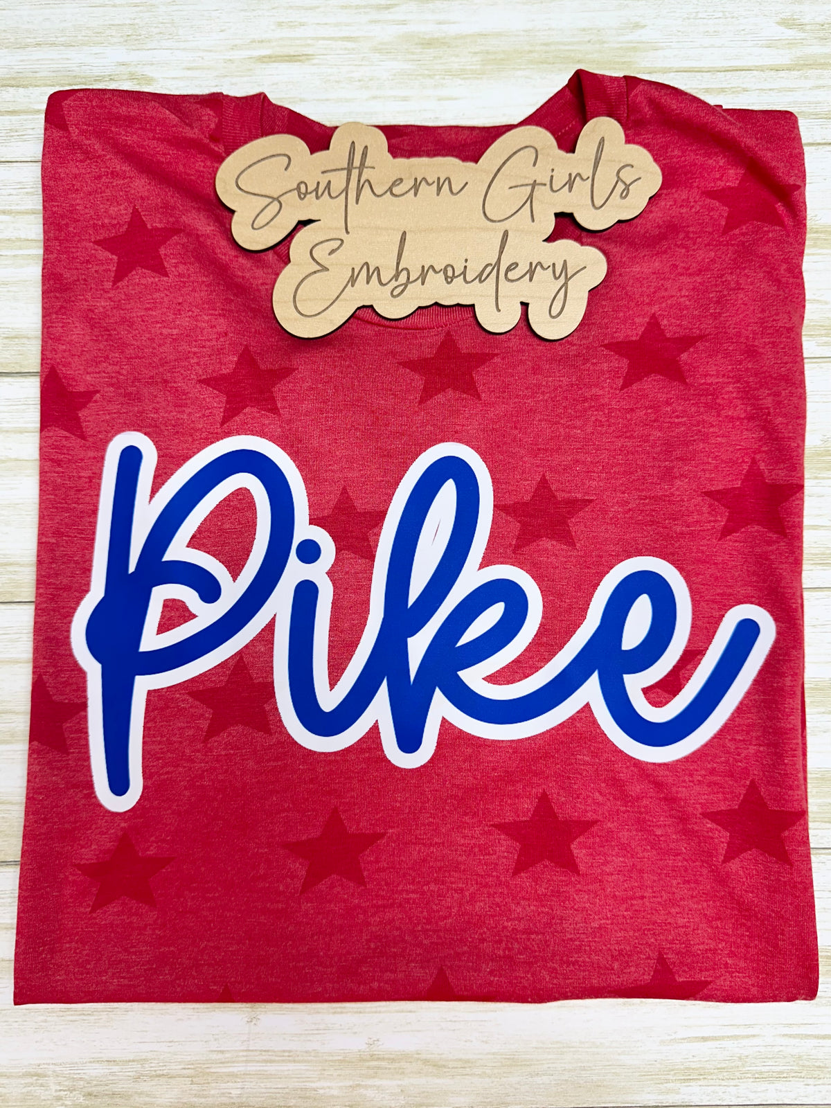 Adult Short Sleeve Star with mascot