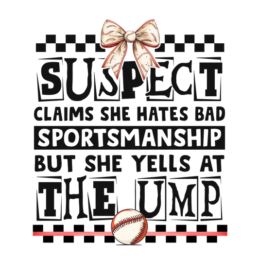Transfer Adult Suspect Baseball