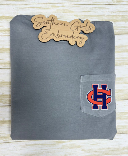 Comfort Color Pocket Granite Short Sleeve
