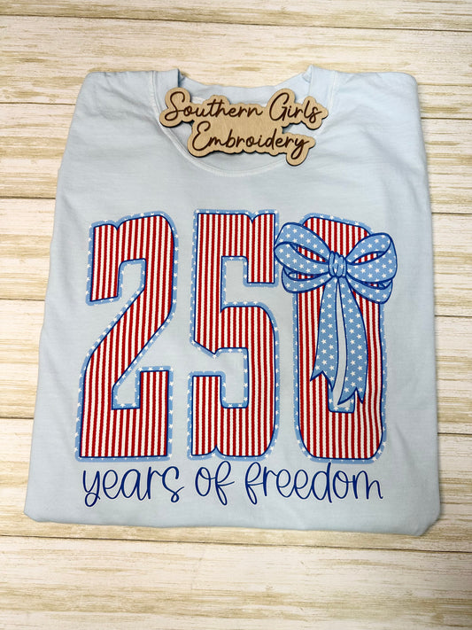 USA 250 Years of Freedom Short Sleeve
