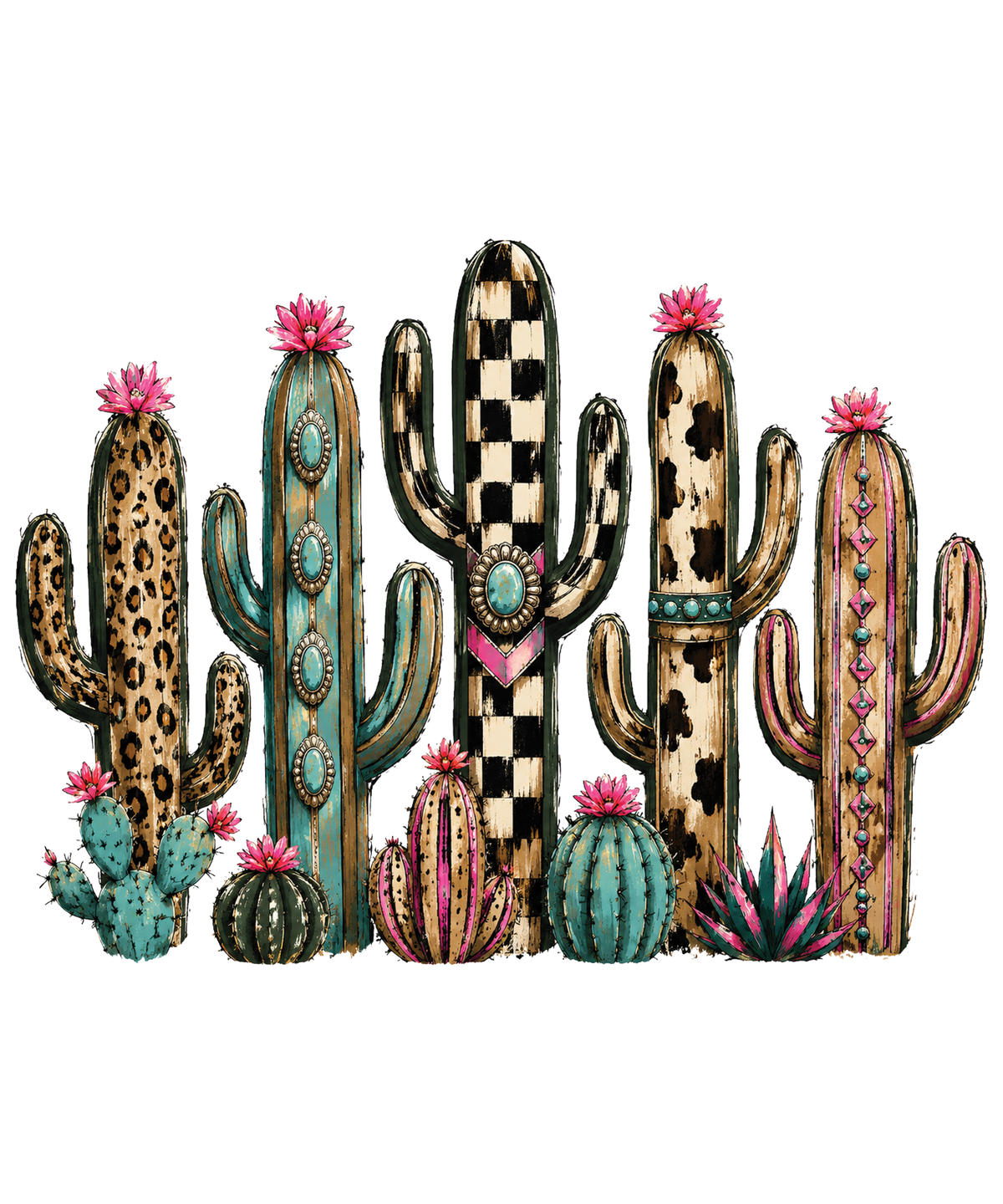 Transfer Preppy Cactus