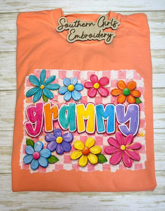 Grammy Comfort Color Short Sleeve