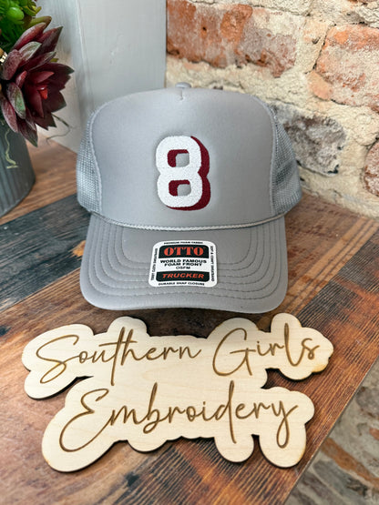 Otto Hat with Embroidery