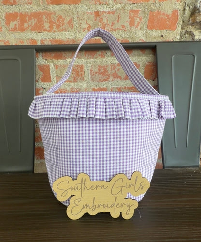 Bucket Bag w/ Embroidery 1 Name