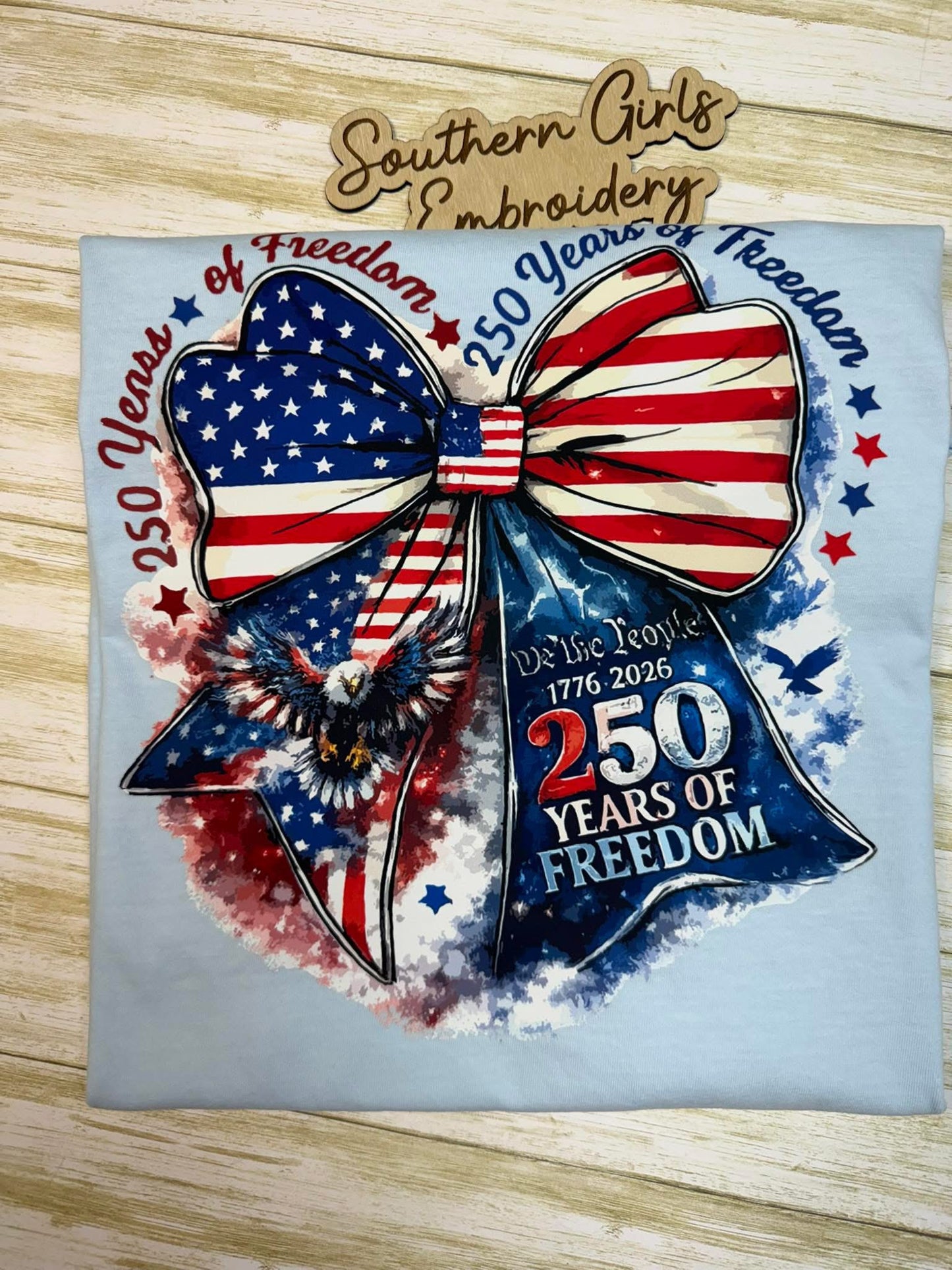 250 Years on Chambray Comfort Color Short Sleeve