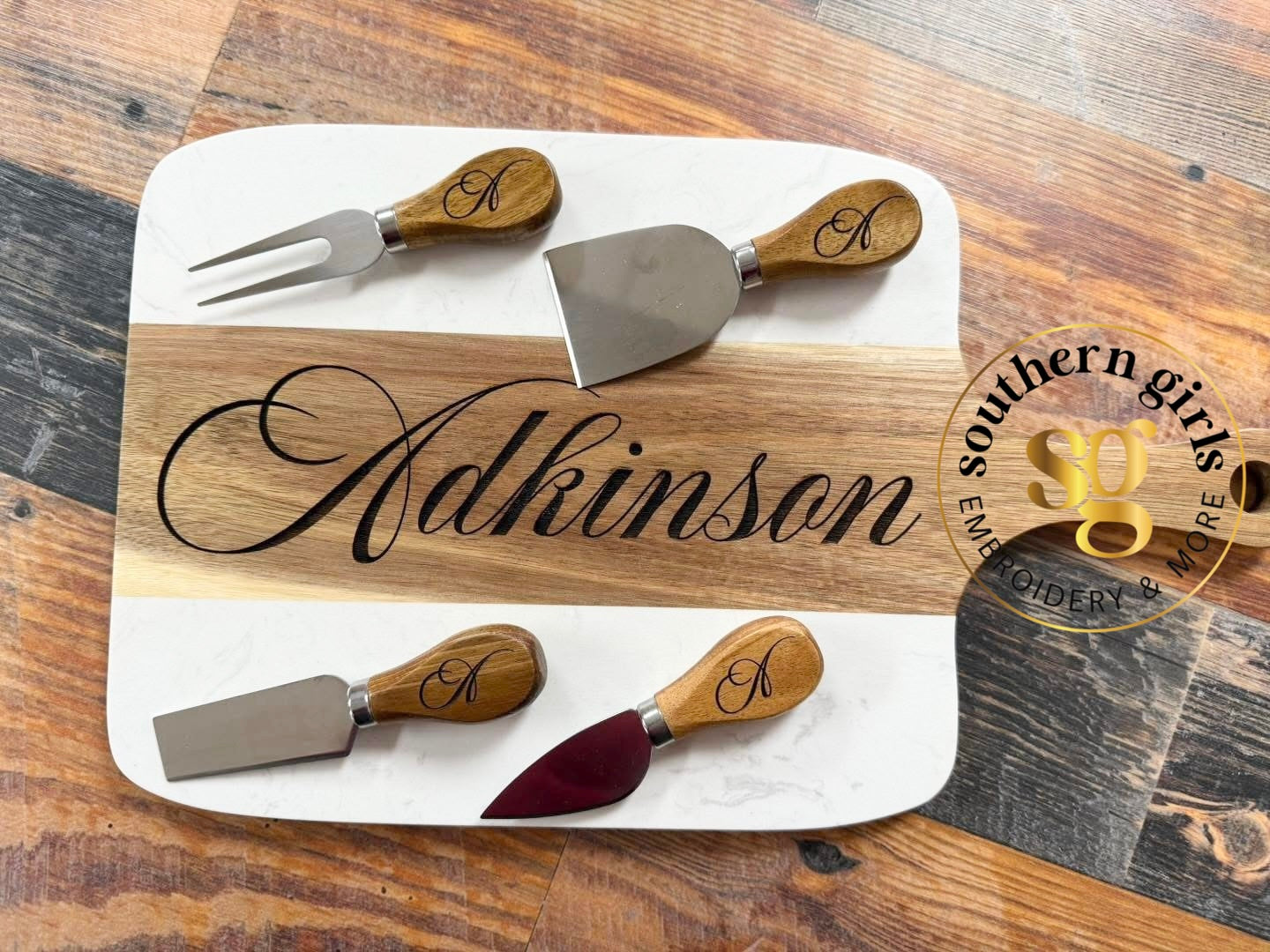 Charcuterie Marble/Wood Small