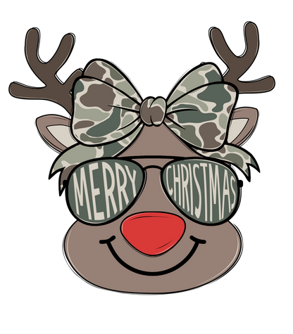 Transfer Reindeer Camo Boy/Girl