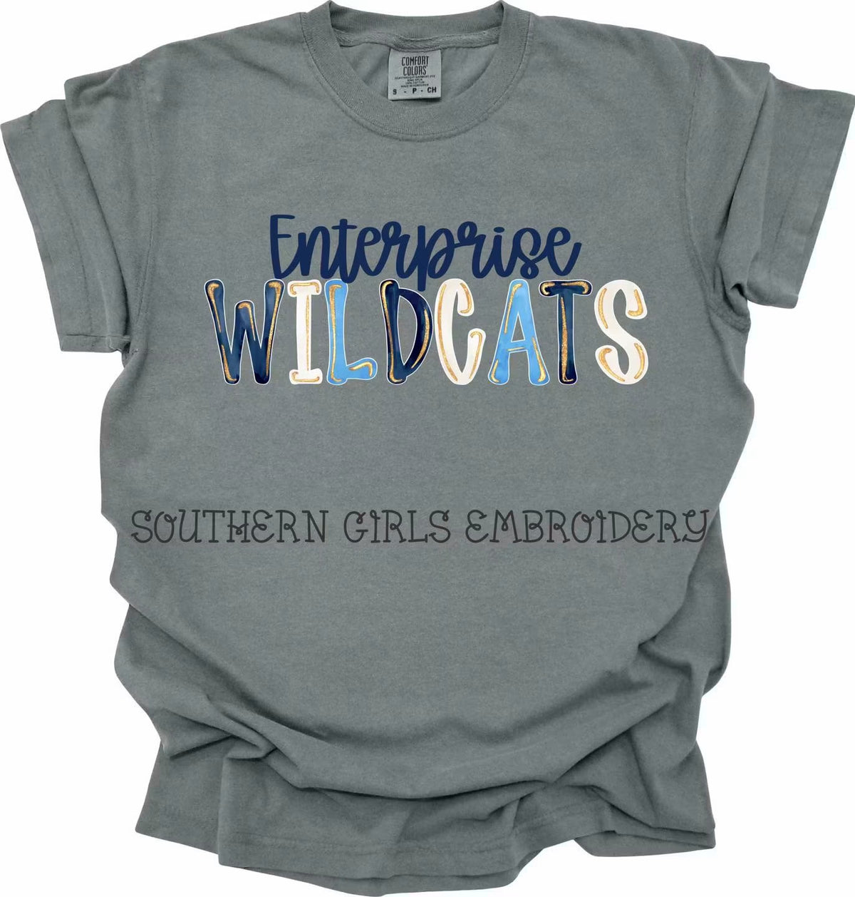 School Spirit Mascot Comfort Color Granite