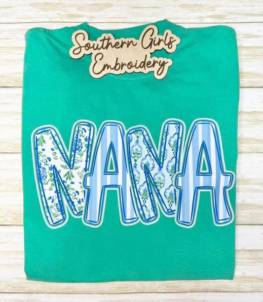 NANA Comfort Color Island Green Short Sleeve