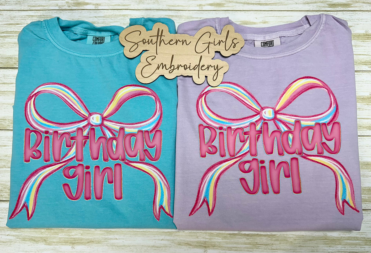 Birthday Girl Short Sleeve