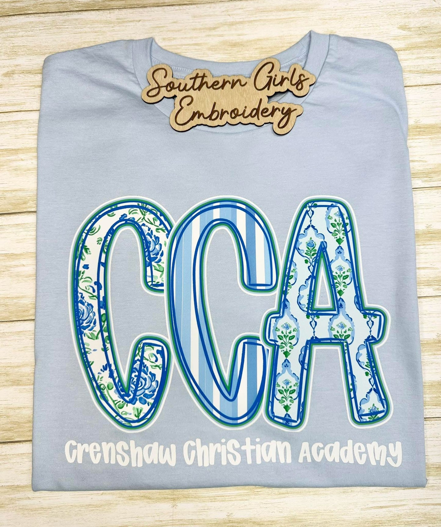 CCA Comfort Color Chambray Short Sleeve
