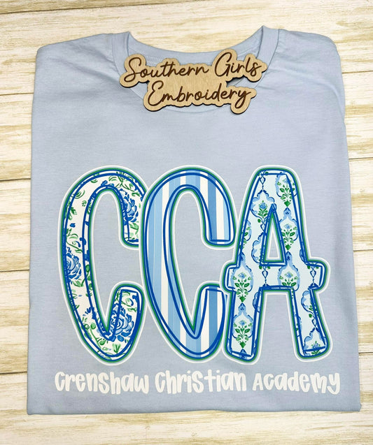 CCA Comfort Color Chambray Short Sleeve