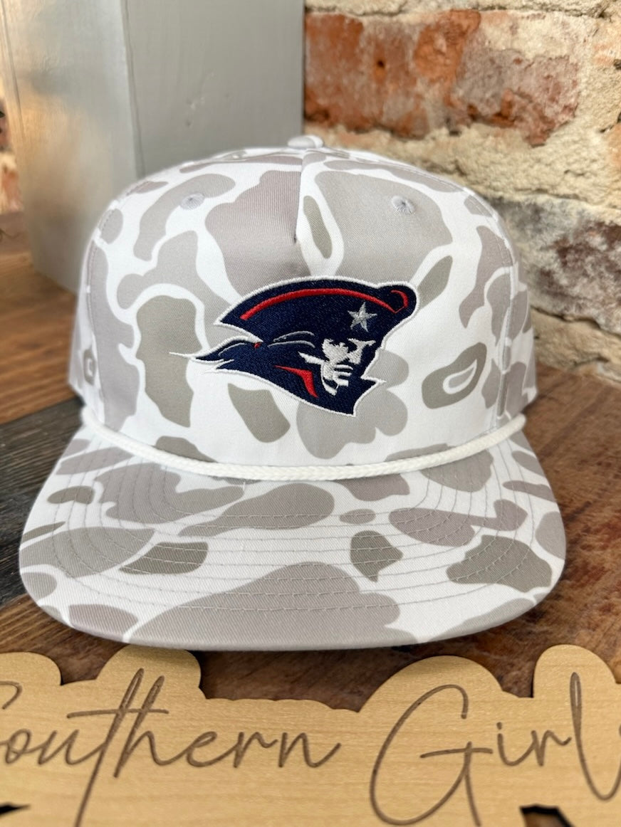 Patriot Camo Richardson Hat with Embroidery