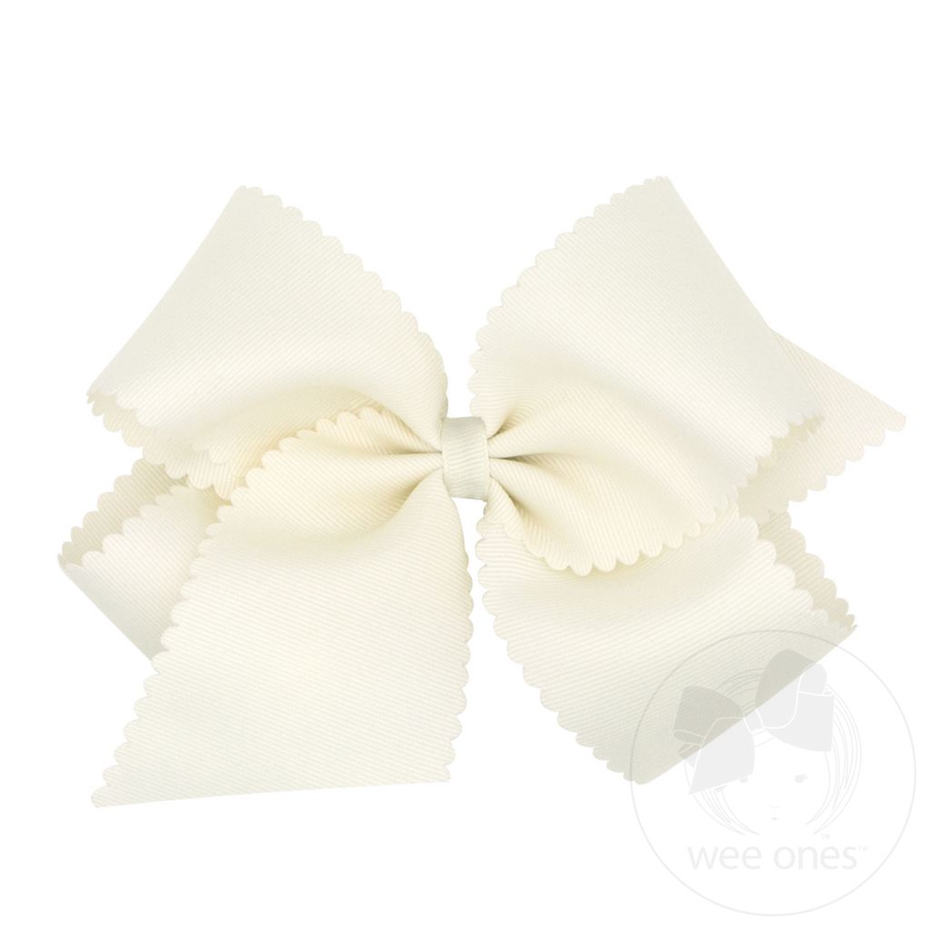 Wee Ones Scalloped Bow