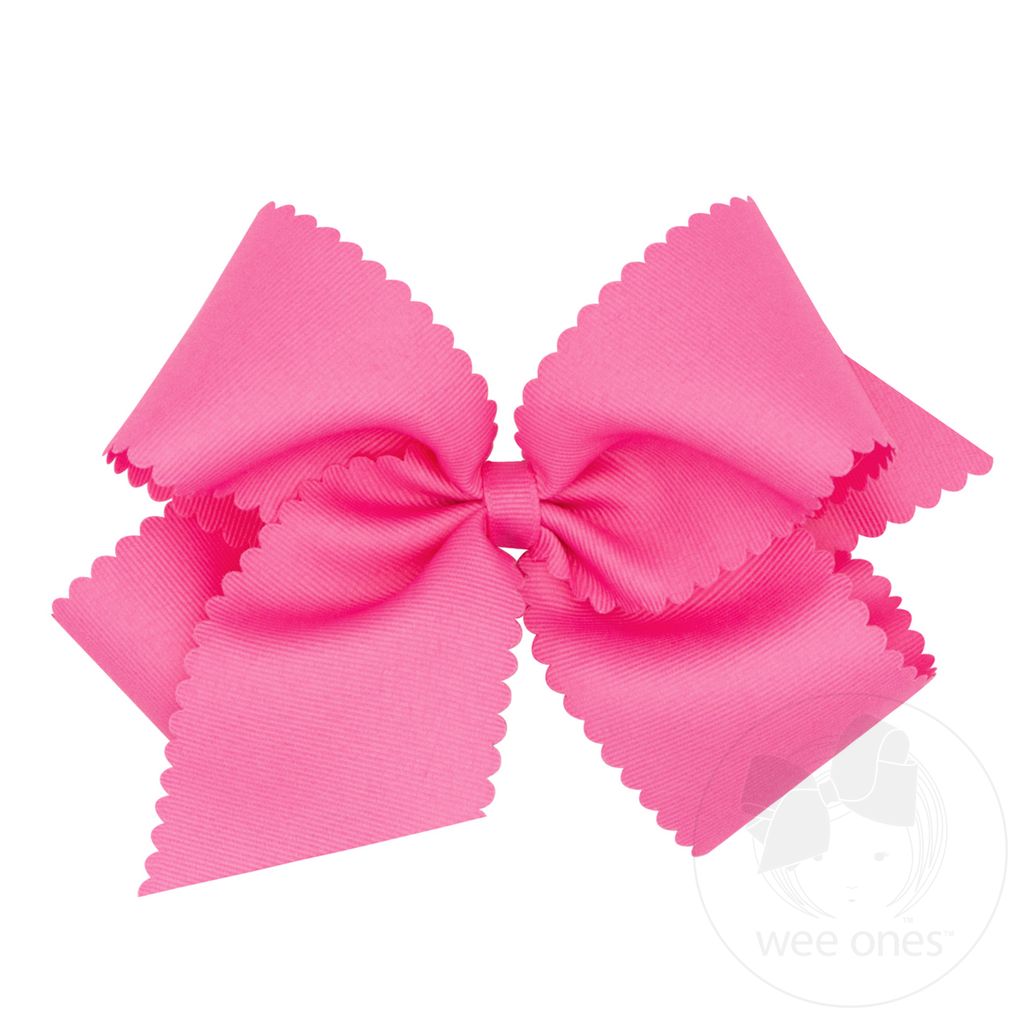 Wee Ones Scalloped Bow