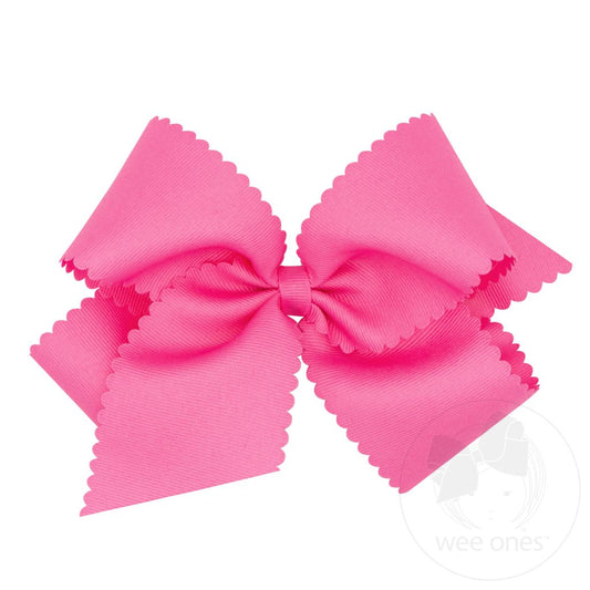 Wee Ones Scalloped Bow