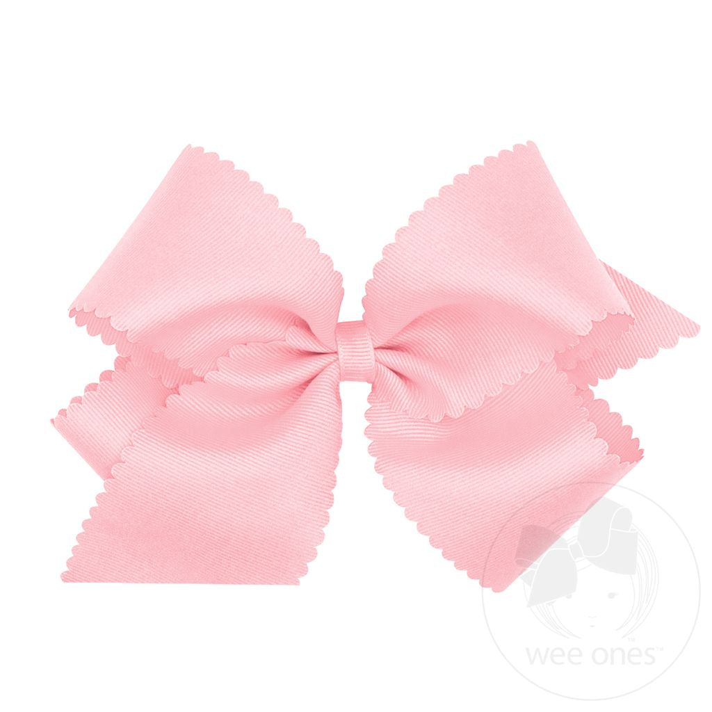 Wee Ones Scalloped Bow