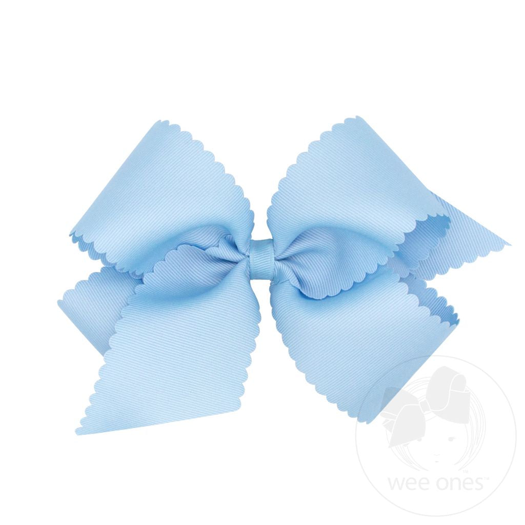 Wee Ones Scalloped Bow
