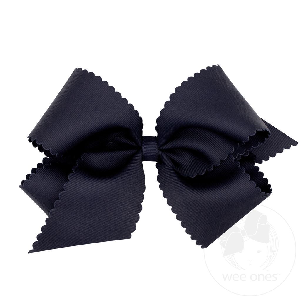 Wee Ones Scalloped Bow