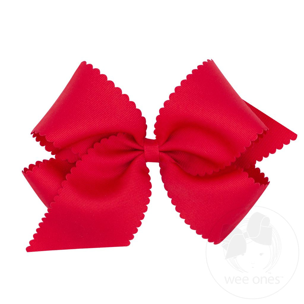 Wee Ones Scalloped Bow