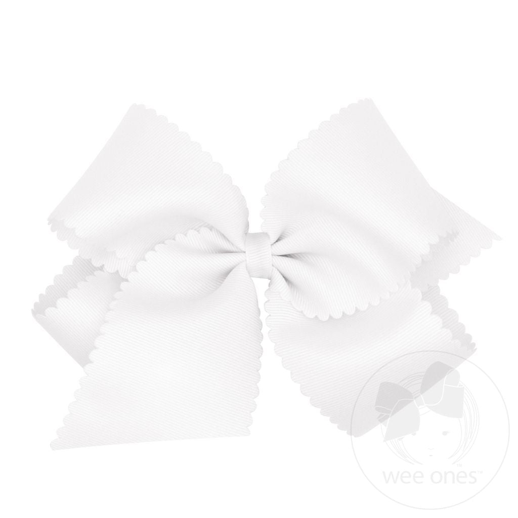 Wee Ones Scalloped Bow