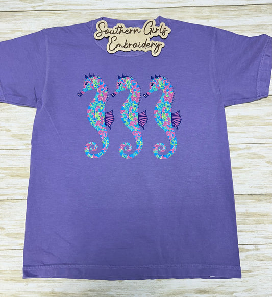 Seahorse Trio Short Sleeve