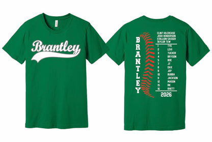 Brantley All Stars Baseball 2026 **Orders due by 5/14 @ 5:00 pm**