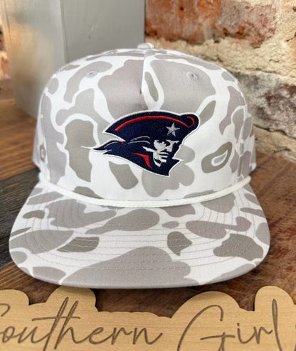 Camo Richardson Hat with Embroidery