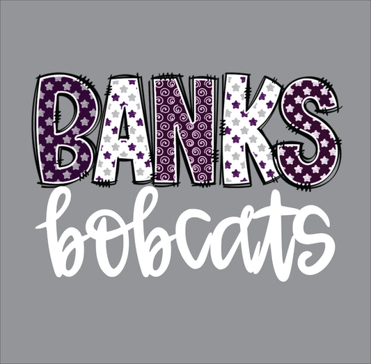 Transfer Banks Bobcats star font